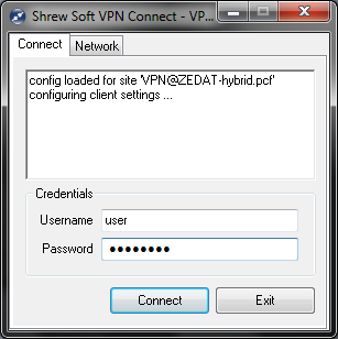 Shrew Soft VPN Connect