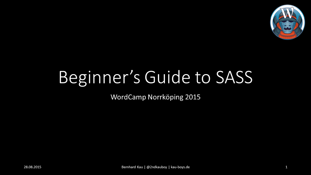 Beginner´s Guide to SASS