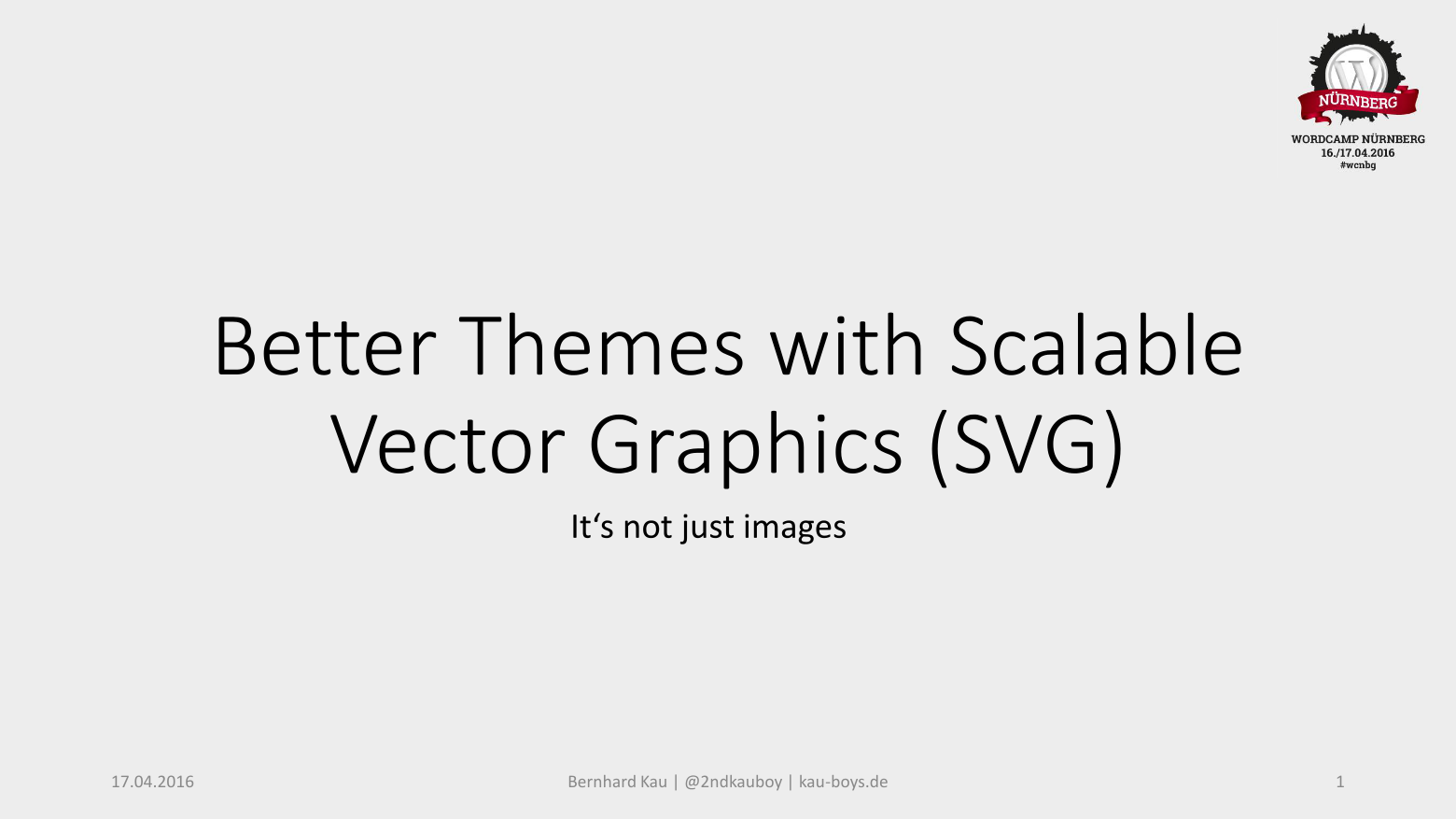 Better Themes with SVG